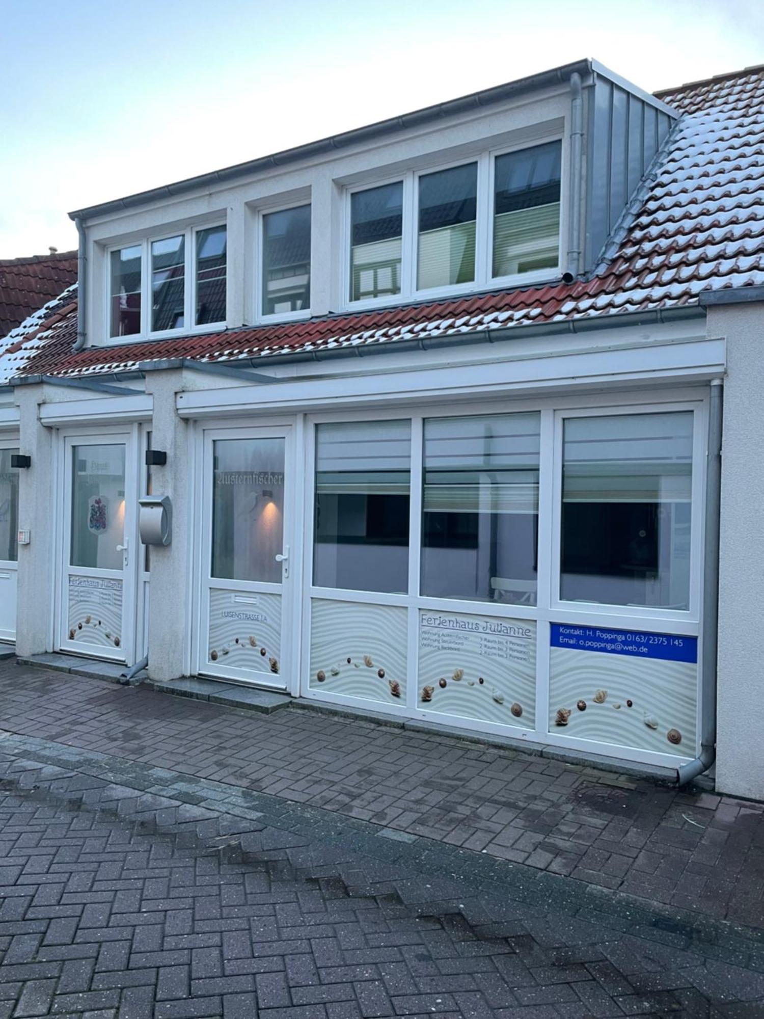 Haus Julianne, Wohnung Backbord, Familie Poppinga Norderney Exterior photo